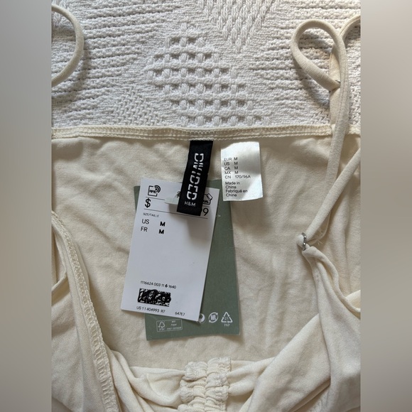 H&M Drawstring Split Front Tank Top - Picture 5 of 7